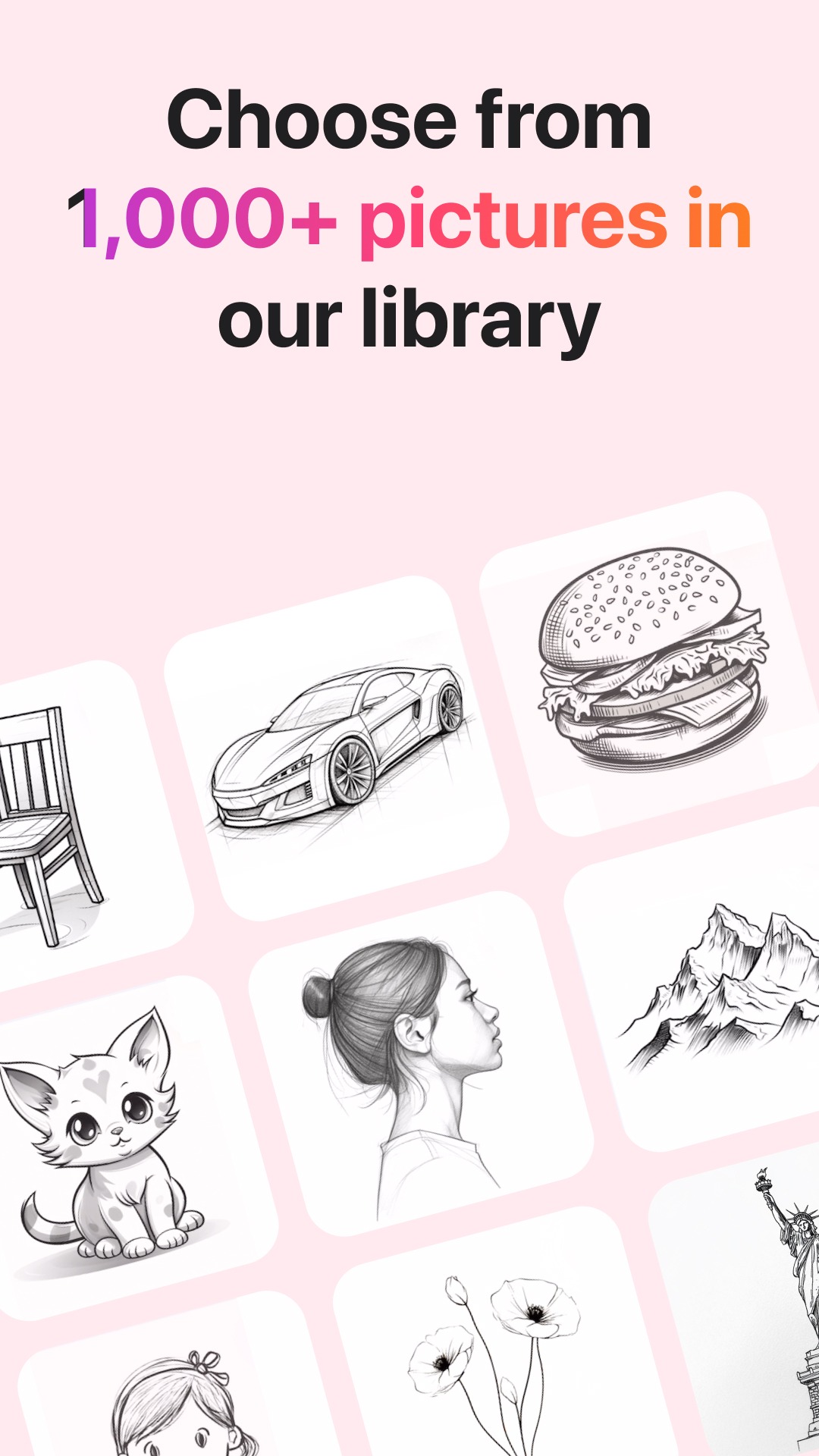 AR Drawing: Sketch & Paint — 1000+ templates